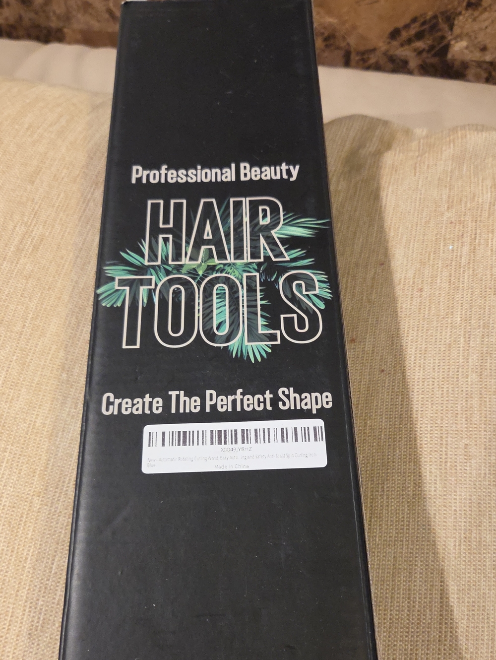 Hair Tools - Automatic Rotating Curling Wand In PASTEL BLUE